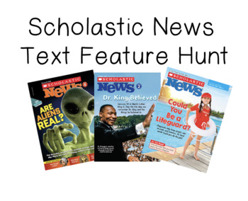 Preview of Identifying Text Features FREEBIE!