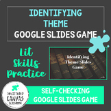 Identifying Theme Google Slides Game