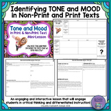 Tone and Mood Activities - Tone and Mood in Non-Print and 