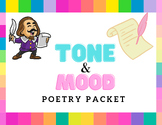 Identifying Tone and Mood in Poetry - Packet  (UPDATED)