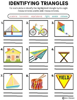 Preview of Identifying Triangles