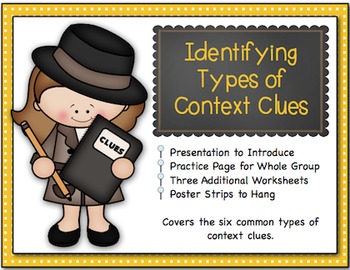Preview of Identifying Types of Context Clues
