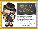 Identifying Types of Context Clues