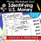 Identifying U.S. Money Printable Activities
