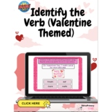 Identifying Verbs Boom Cards Practice (Valentines Themed)