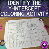 Y-Intercept Activity - Coloring Page