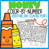 Identifying and Counting Money Color-By-Number B2S Themed