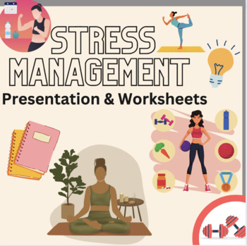 Preview of Identifying and Managing Stress Worksheet packet