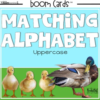Identifying and Matching Uppercase Letters | TpT