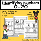 Identifying and Writing Numbers 0-20 