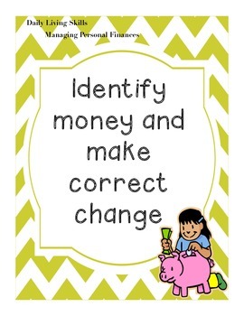 Preview of Identifying and making change