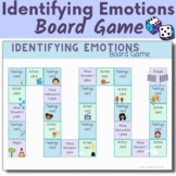 Identifying feelings & emotions board game - facial expres