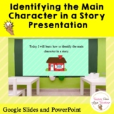 Identifying the Main Character in a Story | Distance Learning