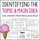 Identifying the Topic and Main Idea