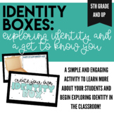 Identity Boxes: Explore Identity and Get to Know You Activity