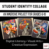 Identity Collage | Middle School Digital Literacy Project 