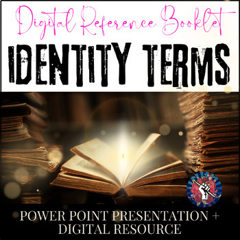 Preview of Identity Dictionary and PPT: Identity Terminology for Educational Social Justice