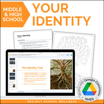 Preview of Identity Exploration | High School SEL and Skills-Based Health Lesson Plan