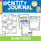 Identity Journal for Kindergarten Plus Digital File