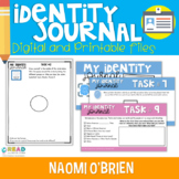 Identity Journal for Students (Printable and Digital)