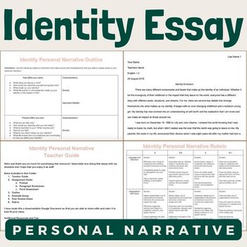 identity narrative essay