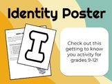 Identity Poster (Getting to Know You Activity)