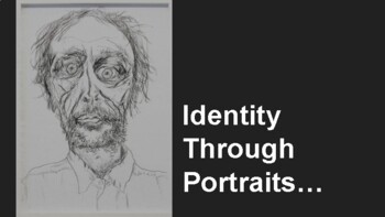 Preview of Identity Through Portraits Art Lesson.