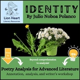 Identity by Julio Noboa Polanco: Poetry Analysis for Advan