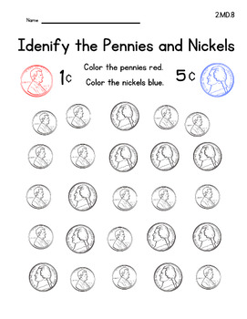 Preview of Identity the Coins