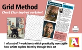 Identity themed worksheet - Grid method