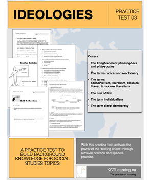 Preview of Ideologies: Practice Test 03