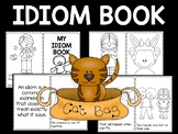 Idiom Coloring Book 30 Examples of Figurative Language