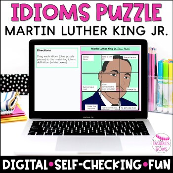 Preview of Idiom Martin Luther King Jr. Digital Activity
