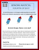Idiom Match: Fourth of July