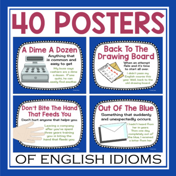 40 Common English Idioms