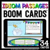 Idiom Passages - 34 Task Cards - Boom Learning℠