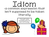 Idiom Poster and Booklet