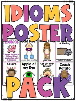 Preview of Idiom MEGA Posters Pack (print & digital)