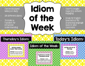 Idiom of the day  Vocabulary, Word of the day, Idioms