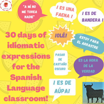 Preview of Idiomatic expressions:‘¡Olé!’: 30 expresiones  idiomáticas del léxico taurino