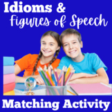 Idiom Game Idioms Worksheets Activities Figures of Speech 