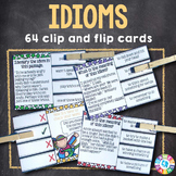 Idioms Activity Task Cards Practice 3rd 4th 5th Grade Figu