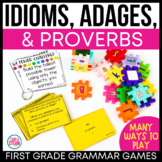 Idioms, Adages, and Proverbs | Fourth Grade Grammar Games 