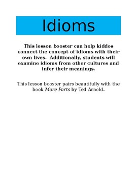 Preview of Idioms Around the World