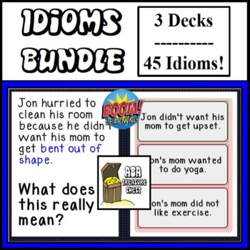 Idioms - back with a vengeance - insted