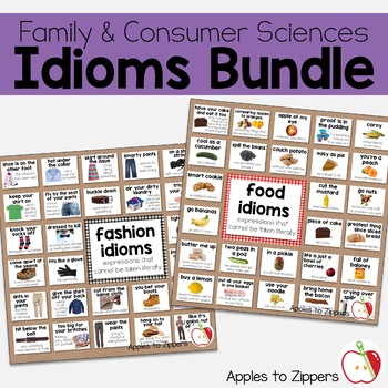 Preview of Idioms Bulletin Board Bundle