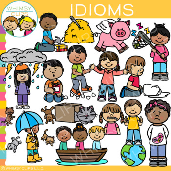 Preview of Idioms Clip Art