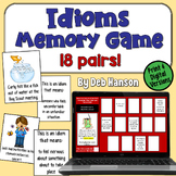 Idioms Memory Game in Print and Digital