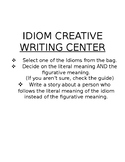 Idioms Creative Writing Center