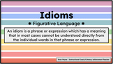 Idioms - Figurative Language (Slideshow)
